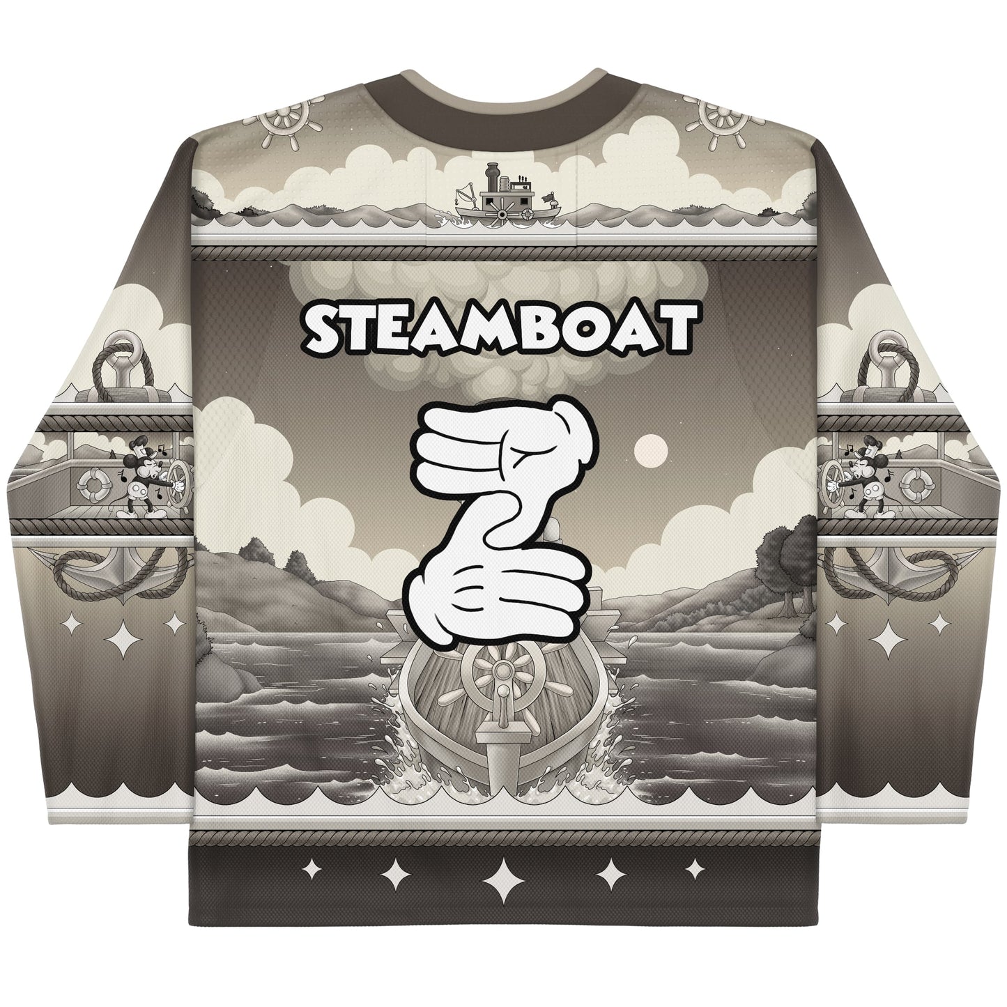 ZD x Steamboat Willie Hockey Jersey (PRE-ORDER)