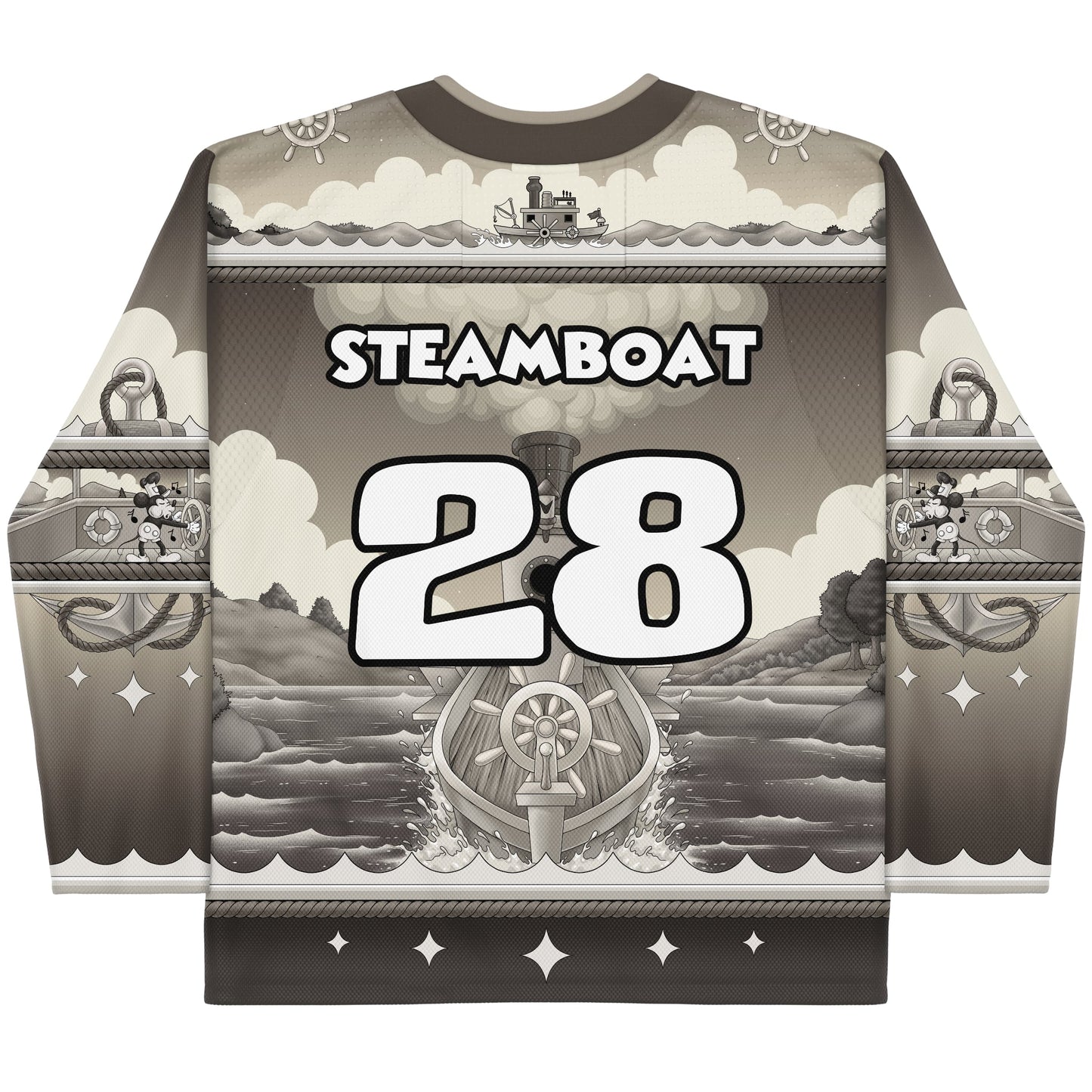 ZD x Steamboat Willie Hockey Jersey (PRE-ORDER)