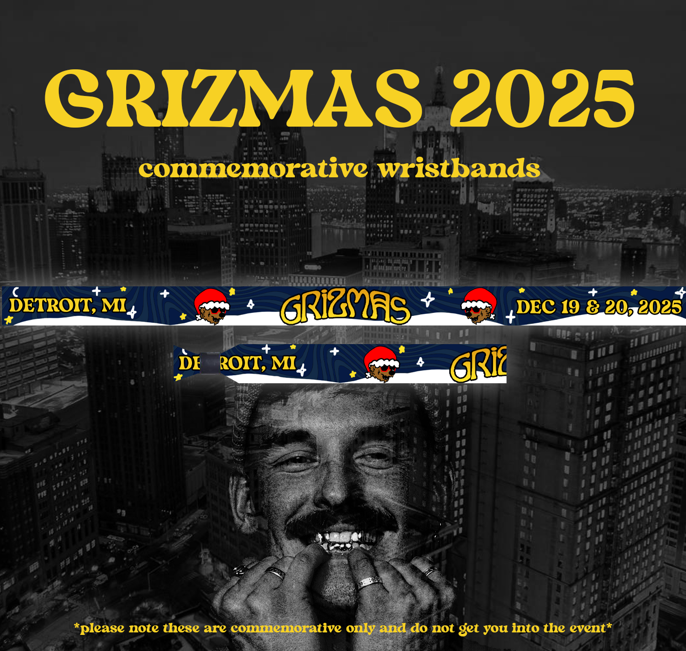 Grizmas 2025 Wristband